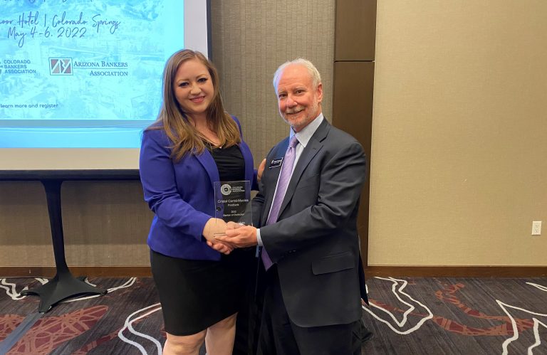 FirstBanker Named A Banker Of Distinction By Colorado Bankers 
